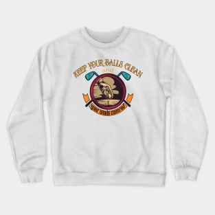 Funny golf ball shirts Crewneck Sweatshirt